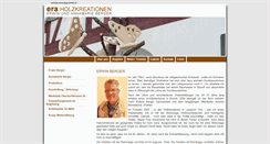 Desktop Screenshot of era-holzkreationen.ch